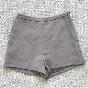 Babaton Aritzia  Stone Grey Trouser Shorts 6